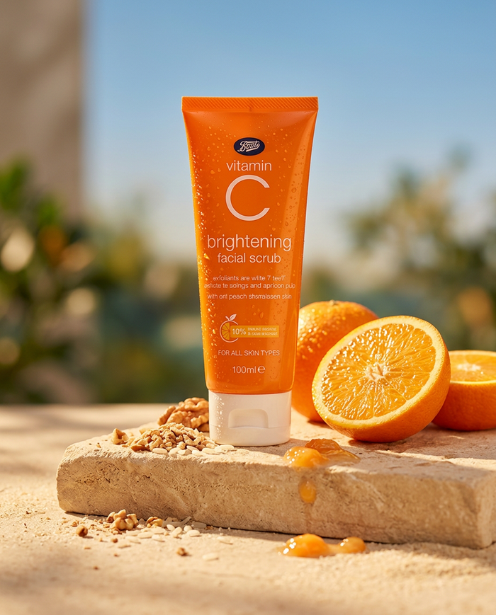 Gommage visage à la vitamine C Boots – 100 ml