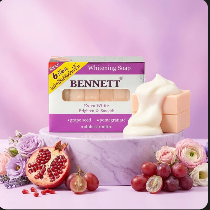 BENNETT Extra White – Savon éclat | Lot de 6 petits savons