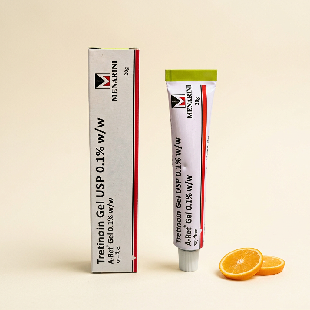 Tretinoin Gel USP 0.1% A-Ret Menarini – tube 20g