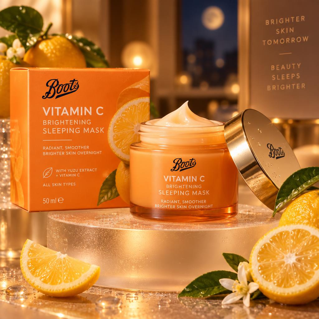 Boots – Vitamin C Glow Overnight Mask – 50 ml